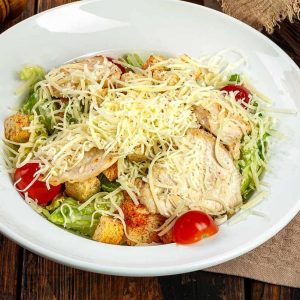 Цезарь с курицей