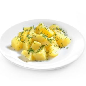 Картофель отварной с зеленью