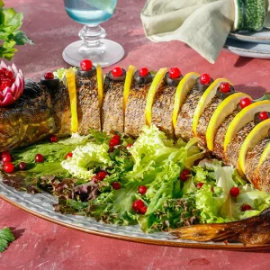 Рыба фаршированная по-старорусски
